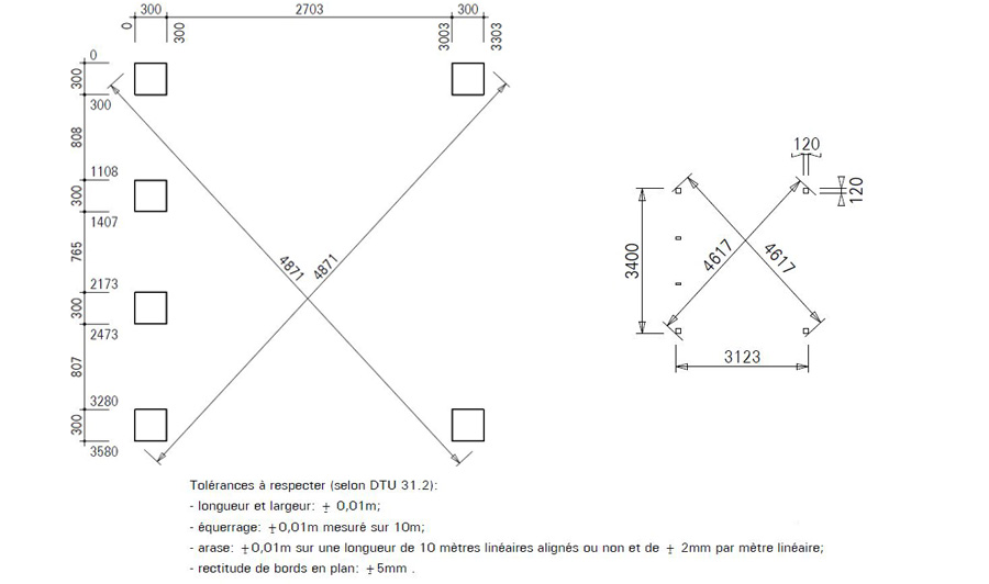 Plan de soubassement